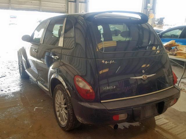 3A8FY68868T122143 - 2008 CHRYSLER PT CRUISER BLACK photo 3