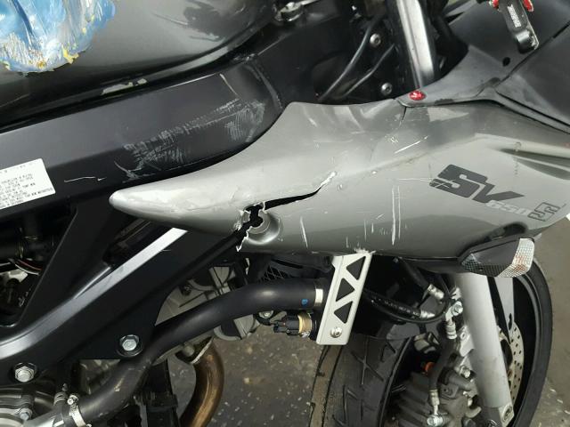 JS1VP53AX52102883 - 2005 SUZUKI SV650 GRAY photo 12