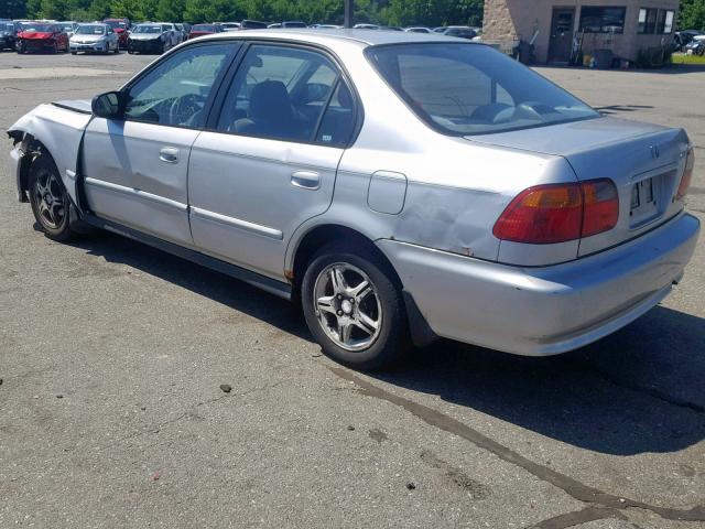 2HGEJ6616XH531510 - 1999 HONDA CIVIC BASE GRAY photo 3