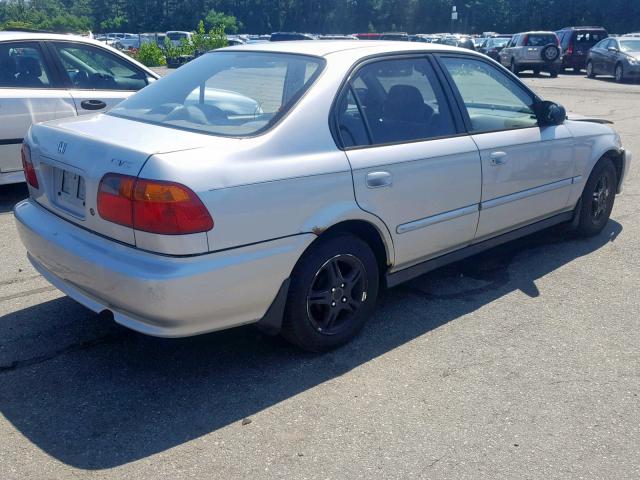 2HGEJ6616XH531510 - 1999 HONDA CIVIC BASE GRAY photo 4