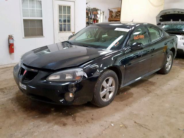 2G2WP552481194257 - 2008 PONTIAC GRAND PRIX BLACK photo 2