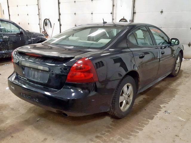2G2WP552481194257 - 2008 PONTIAC GRAND PRIX BLACK photo 4