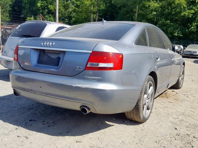 WAUDH74F58N149484 - 2008 AUDI A6 3.2 QUA SILVER photo 4