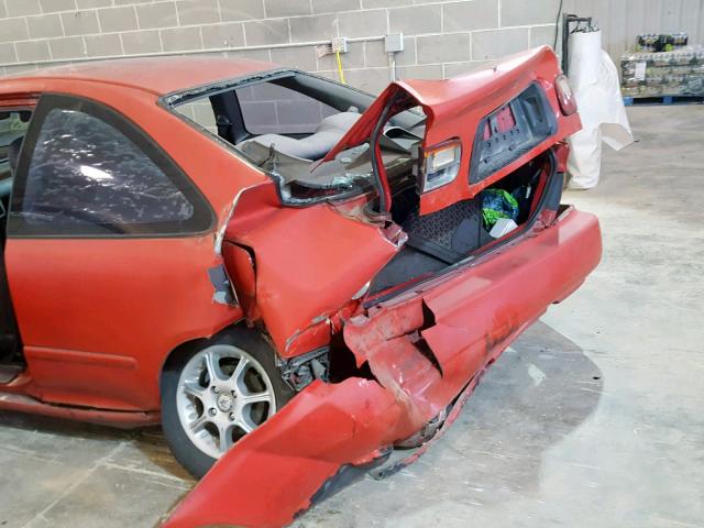 2HGEJ2221RH513443 - 1994 HONDA CIVIC DX RED photo 9