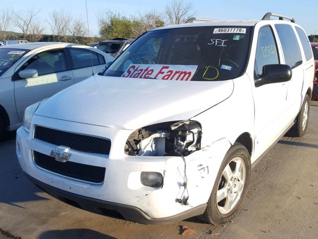 1GNDV33118D134889 - 2008 CHEVROLET UPLANDER L WHITE photo 2