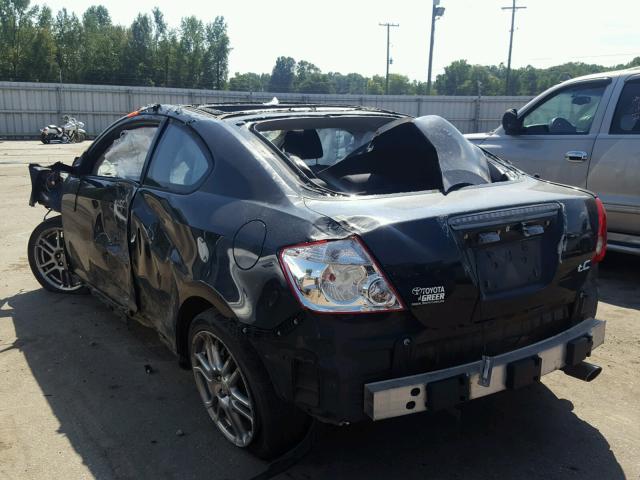 JTKDE167050054590 - 2005 TOYOTA SCION TC 黑色 照片 3