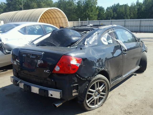JTKDE167050054590 - 2005 TOYOTA SCION TC 黑色 照片 4
