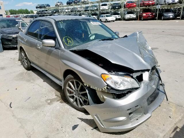 JF1GD76607L524500 - 2007 SUBARU IMPREZA WR SILVER photo 1