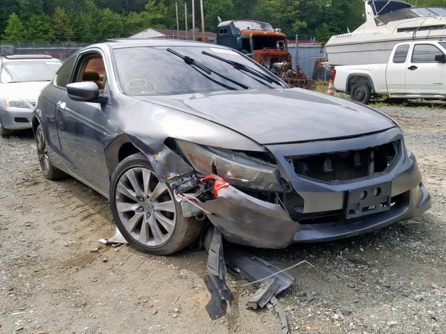 1HGCS22838A011796 - 2008 HONDA ACCORD EXL GRAY photo 1