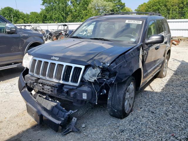 1J8GR58K99C515378 - 2009 JEEP GRAND CHER BLACK photo 2