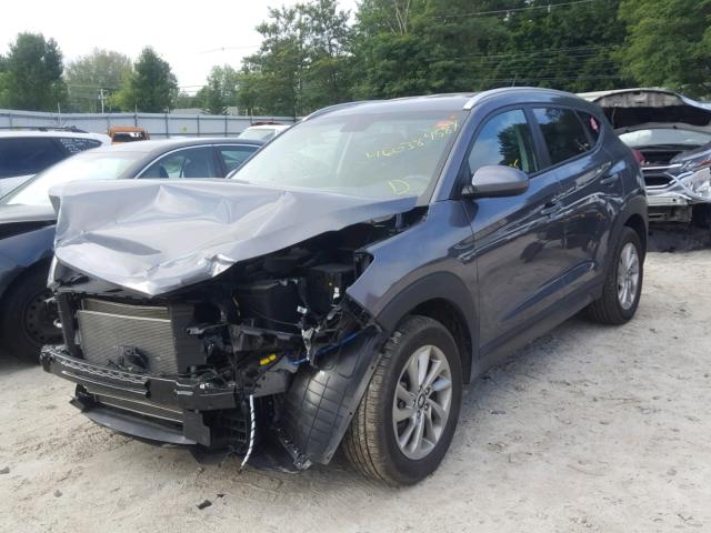 KM8J3CA46GU210132 - 2016 HYUNDAI TUCSON LIM GRAY photo 2