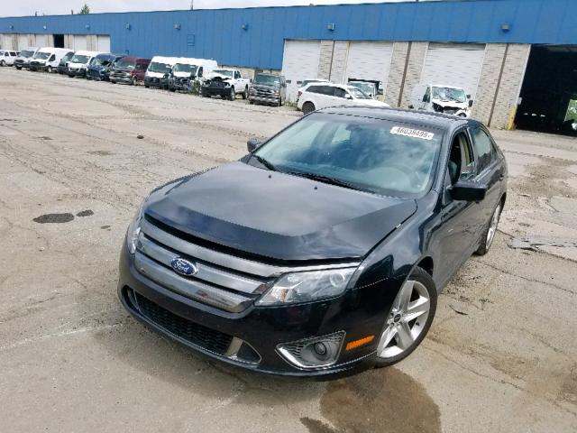 3FAHP0KC5CR192547 - 2012 FORD FUSION SPO BLACK photo 2