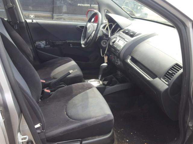 JHMGD38697S054939 - 2007 HONDA FIT S 银色 照片 5