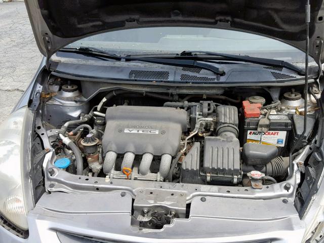 JHMGD38697S054939 - 2007 HONDA FIT S 银色 照片 7