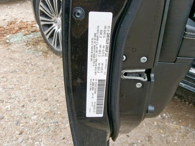 2C3CCADT3CH232840 - 2012 CHRYSLER 300 S BLACK photo 10