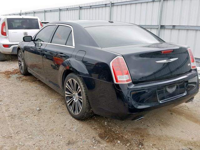 2C3CCADT3CH232840 - 2012 CHRYSLER 300 S BLACK photo 3