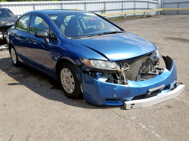 19XFA1F31AE079797 - 2010 HONDA CIVIC VP BLUE photo 1