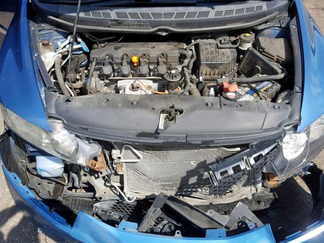 19XFA1F31AE079797 - 2010 HONDA CIVIC VP BLUE photo 7