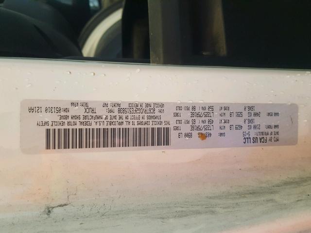 3C6TRVDG2FE515838 - 2015 RAM PROMASTER Ağ foto 10