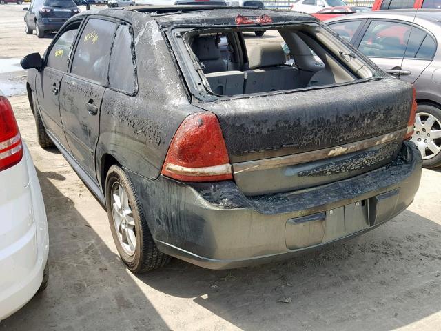 1G1ZT62875F190123 - 2005 CHEVROLET MALIBU MAX 烧焦的 照片 3