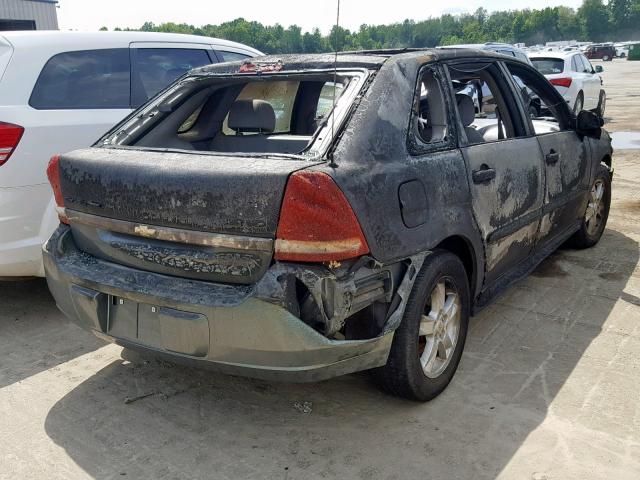 1G1ZT62875F190123 - 2005 CHEVROLET MALIBU MAX 烧焦的 照片 4