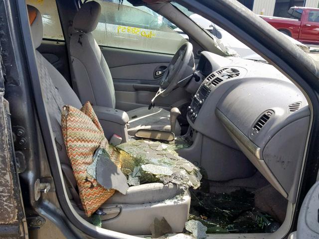 1G1ZT62875F190123 - 2005 CHEVROLET MALIBU MAX 烧焦的 照片 5