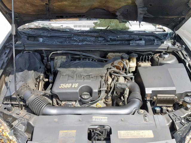1G1ZT62875F190123 - 2005 CHEVROLET MALIBU MAX 烧焦的 照片 7