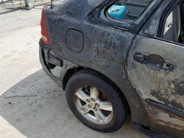 1G1ZT62875F190123 - 2005 CHEVROLET MALIBU MAX 烧焦的 照片 9