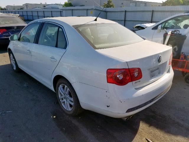 3VWEG71K87M190984 - 2007 VOLKSWAGEN JETTA WOLF WHITE photo 3