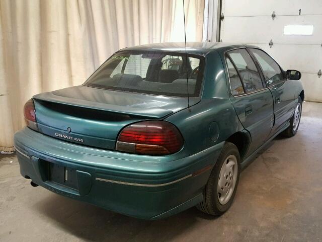 1G2NE52M0WC777651 - 1998 PONTIAC GRAND AM S GREEN photo 4