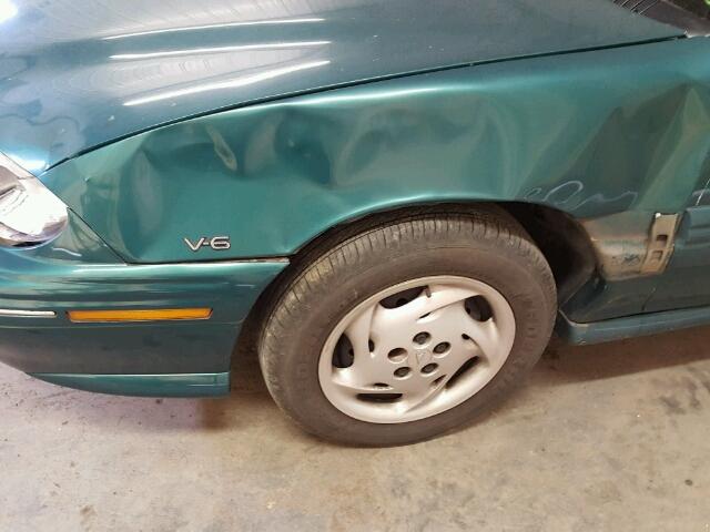 1G2NE52M0WC777651 - 1998 PONTIAC GRAND AM S GREEN photo 9