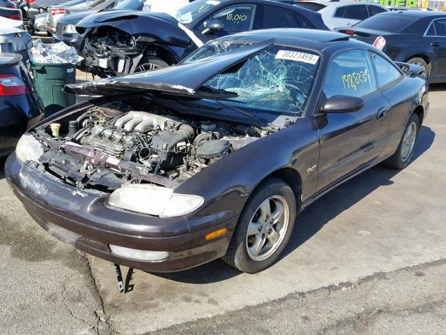 1YVGE31D1T5551249 - 1996 MAZDA MX-6 LS BLACK photo 2