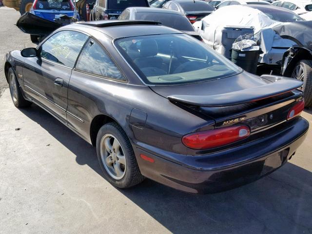 1YVGE31D1T5551249 - 1996 MAZDA MX-6 LS BLACK photo 3