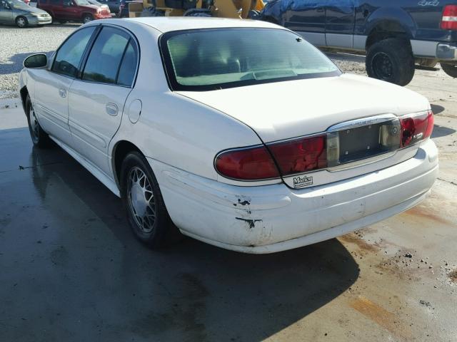 1G4HP54K544148954 - 2004 BUICK LESABRE CU WHITE photo 3