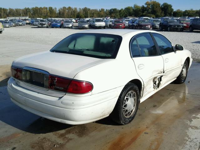 1G4HP54K544148954 - 2004 BUICK LESABRE CU WHITE photo 4