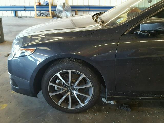 19UUB2F30GA004869 - 2016 ACURA TLX GRAY photo 9