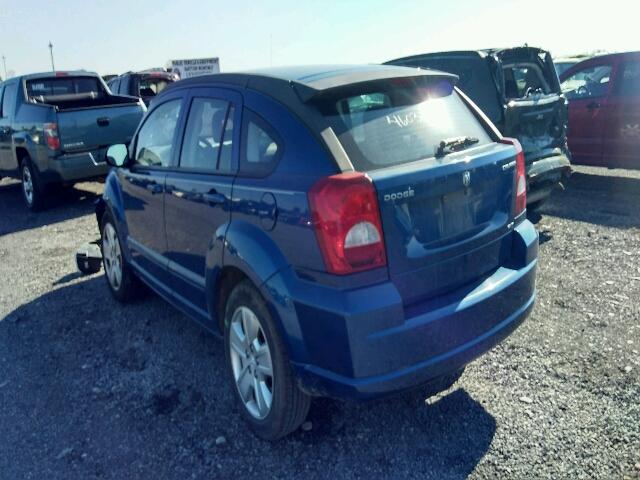 1B3HB48A19D232096 - 2009 DODGE CALIBER SX BLUE photo 3