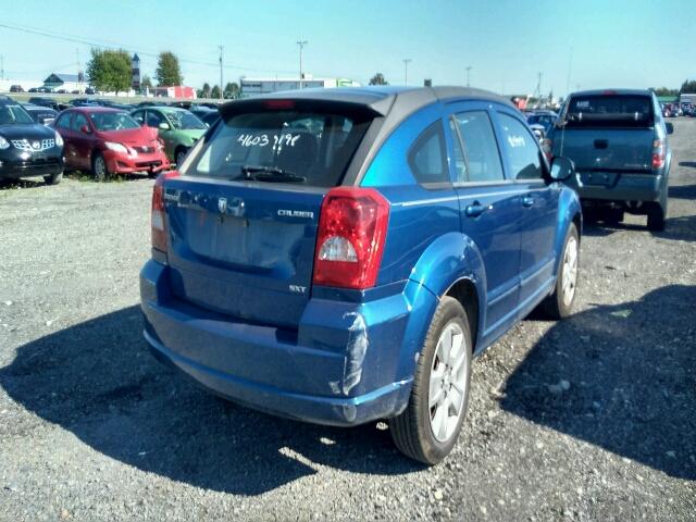 1B3HB48A19D232096 - 2009 DODGE CALIBER SX BLUE photo 4