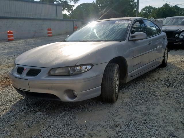 1G2WP52KXYF329433 - 2000 PONTIAC GRAND PRIX SILVER photo 2