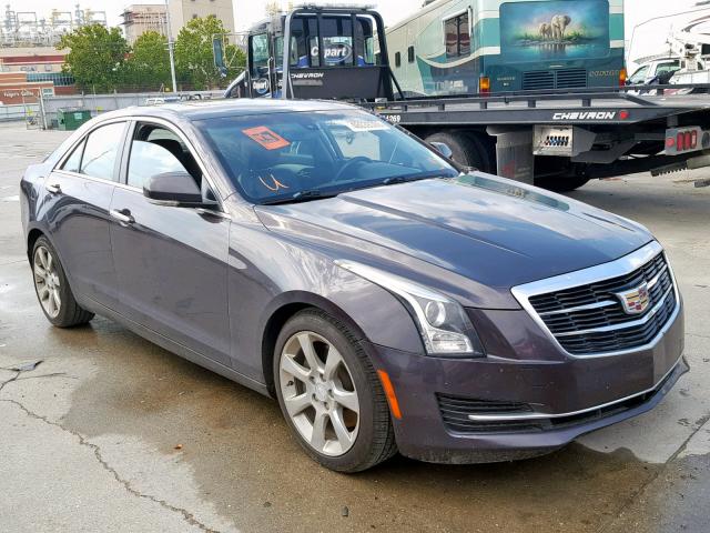 1G6AB5R30F0117971 - 2015 CADILLAC ATS LUXURY PURPLE photo 1