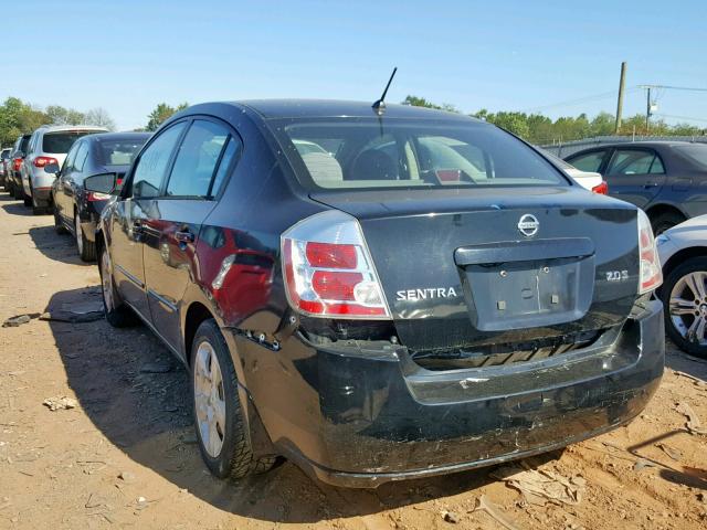 3N1AB61E77L678014 - 2007 NISSAN SENTRA 2.0 BLACK photo 3