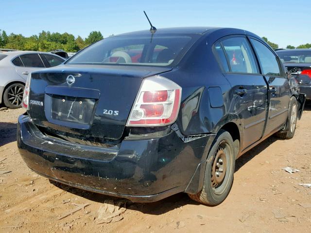 3N1AB61E77L678014 - 2007 NISSAN SENTRA 2.0 BLACK photo 4