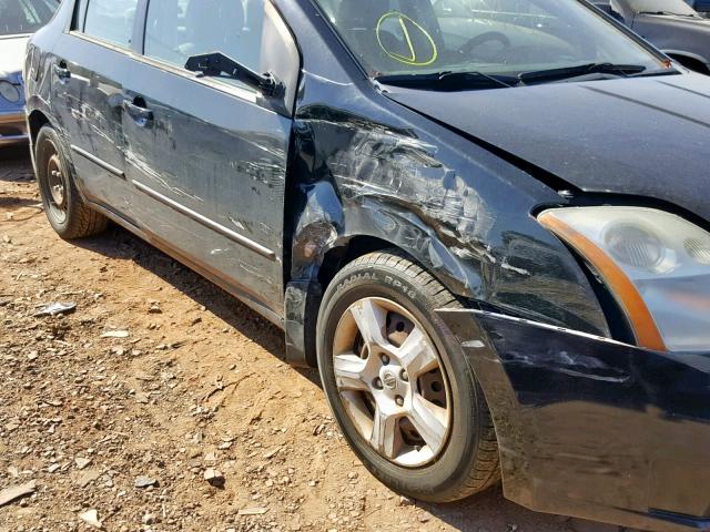 3N1AB61E77L678014 - 2007 NISSAN SENTRA 2.0 BLACK photo 9