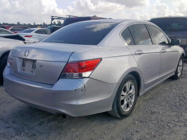 JHMCP26488C050801 - 2008 HONDA ACCORD LXP SILVER photo 4