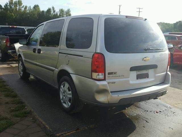 1GNDV23W37D179157 - 2007 CHEVROLET UPLANDER L 银色 照片 3