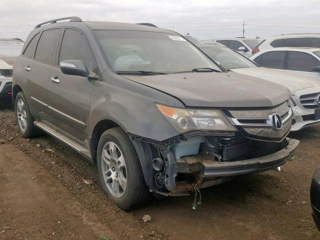 2HNYD28207H502693 - 2007 ACURA MDX GRAY photo 1