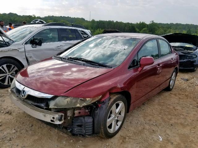 19XFA1F64BE001607 - 2011 HONDA CIVIC LX-S Qırmızı foto 2