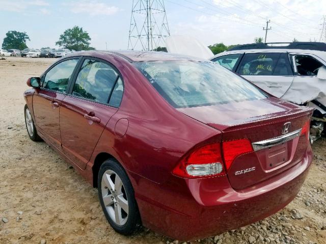 19XFA1F64BE001607 - 2011 HONDA CIVIC LX-S Qırmızı foto 3