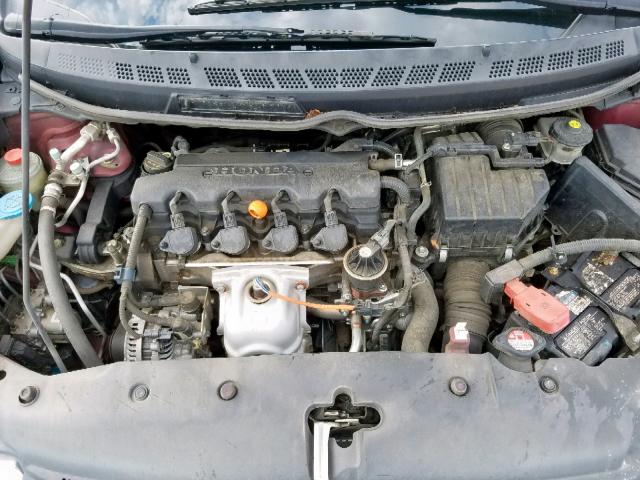 19XFA1F64BE001607 - 2011 HONDA CIVIC LX-S Qırmızı foto 7