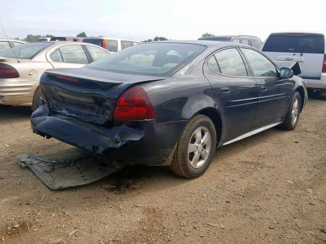2G2WP582271215097 - 2007 PONTIAC GRAND PRIX BLACK photo 4
